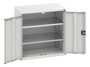 Bott Verso Drawer Cabinets 800 x 550  Tool Storage for garages and workshops Verso 800Wx550Dx800H 2 Shelf Cupboard